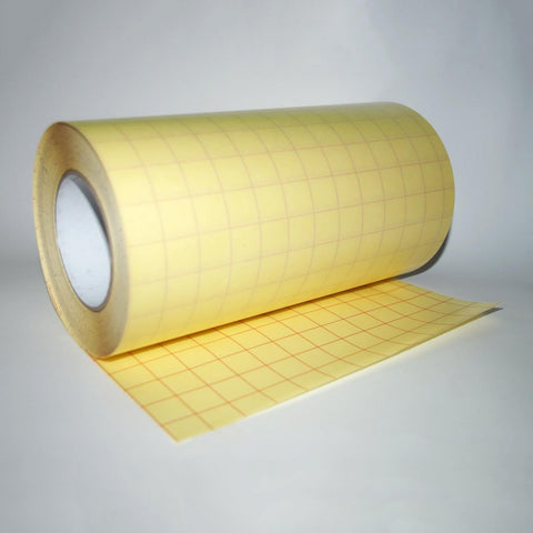 Blank applikasjonstape med backingpapir, Medium styrke (30 cm x 50 m rull)