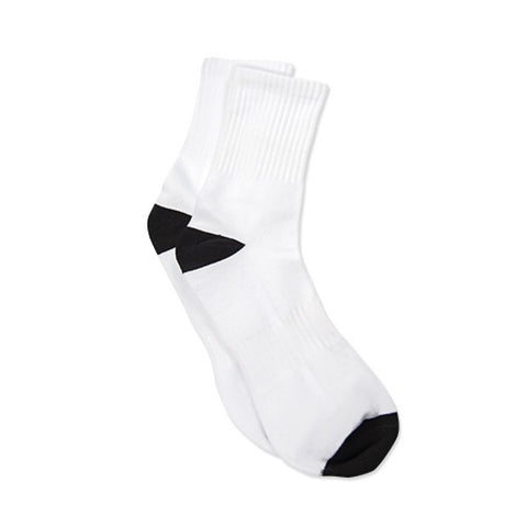 [SubliCA] Korte sokker for sublimering, Hvit/Sort (Str.35-38)