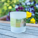 Telysholder i frostet glass for sublimering (7oz)